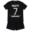 Maillot de Supporter Paris Saint-Germain Kylian Mbappé 7 Troisième 2021-22 Pour Enfant